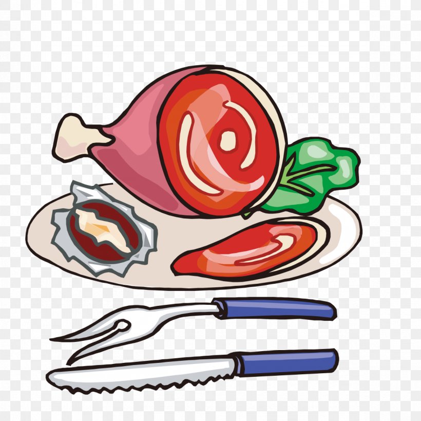 Baked Ham Christmas Ham Clip Art, PNG, 1181x1181px, Ham, Artwork, Baked Ham, Cartoon, Christmas Ham Download Free