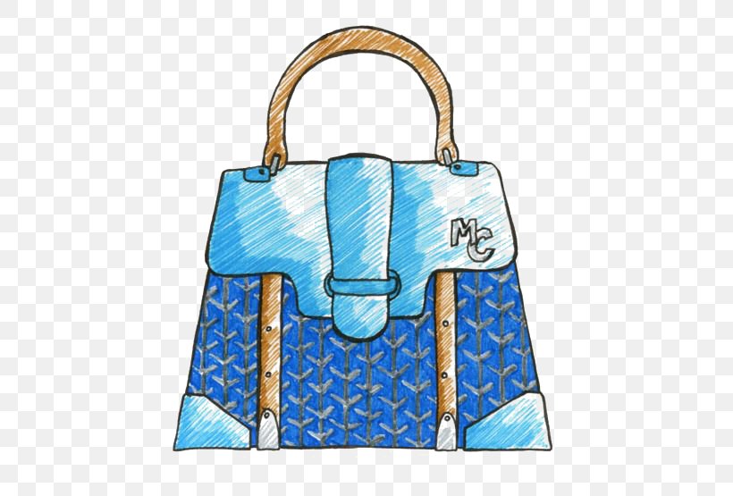 Tote Bag Blue Handbag Goyard, PNG, 500x555px, Tote Bag, Aqua, Azure, Backpack, Bag Download Free