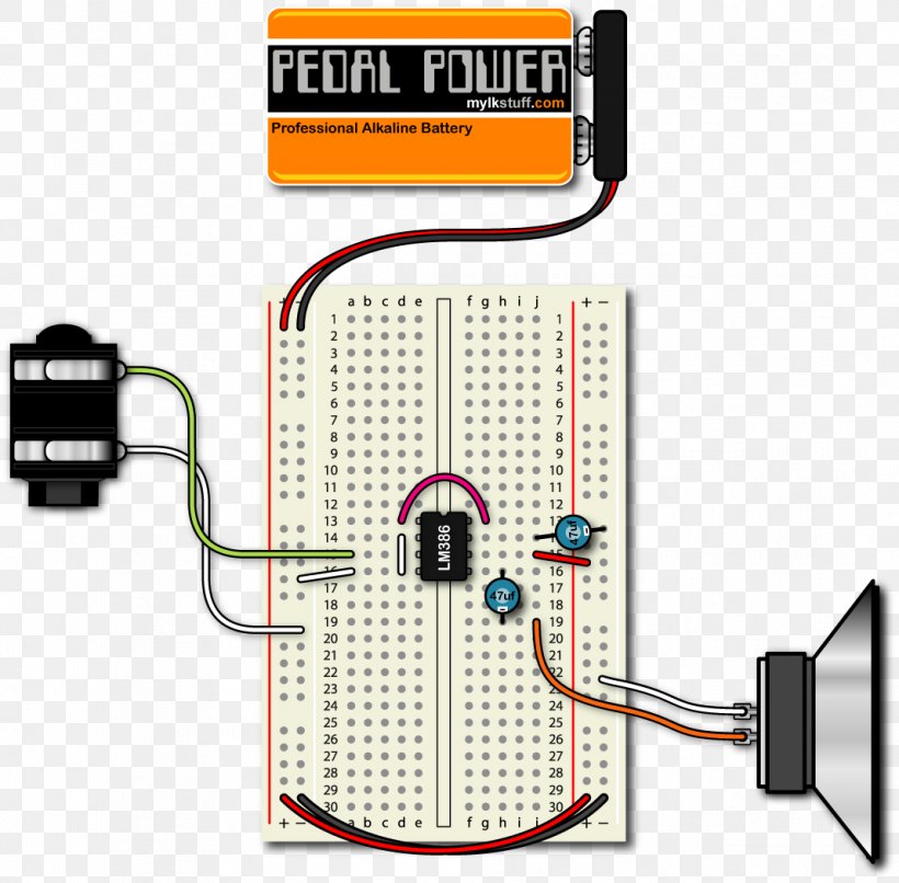 Guitar Amplifier Electronics Electronic Circuit Breadboard, PNG, 1068x1050px, Guitar Amplifier, Amplifier, Audio Power Amplifier, Battery, Breadboard Download Free