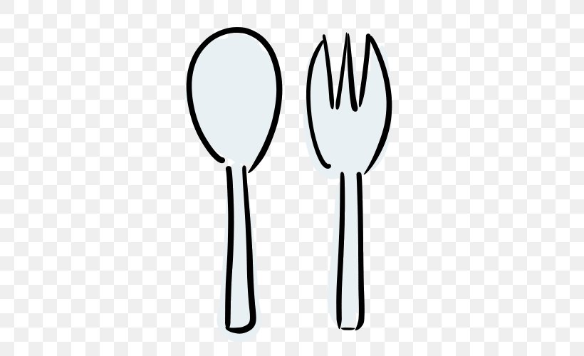 Cutlery Fork Knife Spoon Illustration, PNG, 500x500px, Cutlery, Black And White, Couvert De Table, Fork, Knife Download Free