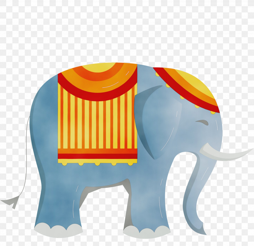 Indian Elephant, PNG, 3000x2908px, Diwali Element, African Elephants, Cartoon, Circus, Creative Work Download Free