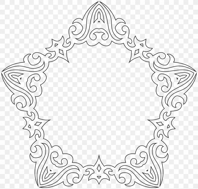 Picture Frames Line Art Clip Art, PNG, 1000x954px, Picture Frames, Area, Art, Black, Black And White Download Free