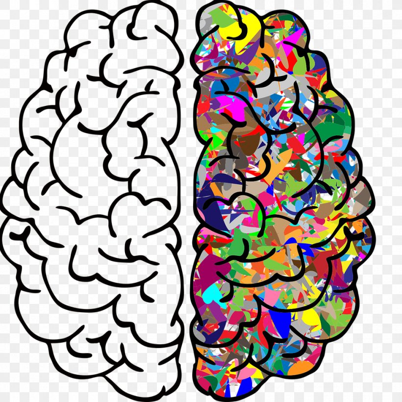 Human Brain Clip Art Image, PNG, 968x968px, Brain, Cerebral Hemisphere, Drawing, Human Brain, Human Head Download Free