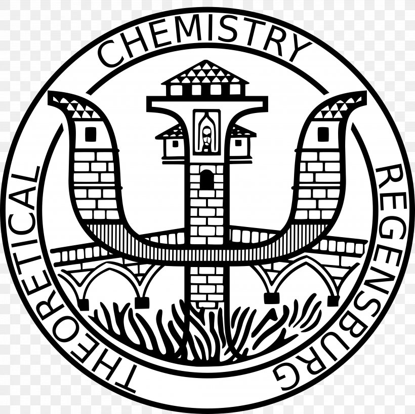 University Of Regensburg Organization Logo Research, PNG, 3995x3981px, University Of Regensburg, Area, Artwork, Black And White, Chemistry Download Free