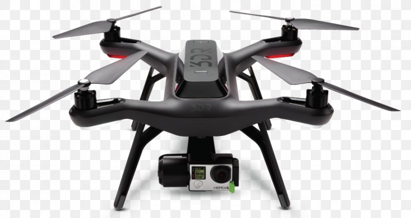 3D Robotics Unmanned Aerial Vehicle 3DR Solo Mavic Pro Quadcopter, PNG, 865x460px, 3d Robotics, 3dr Solo, Aerial Photography, Aircraft, Company Download Free
