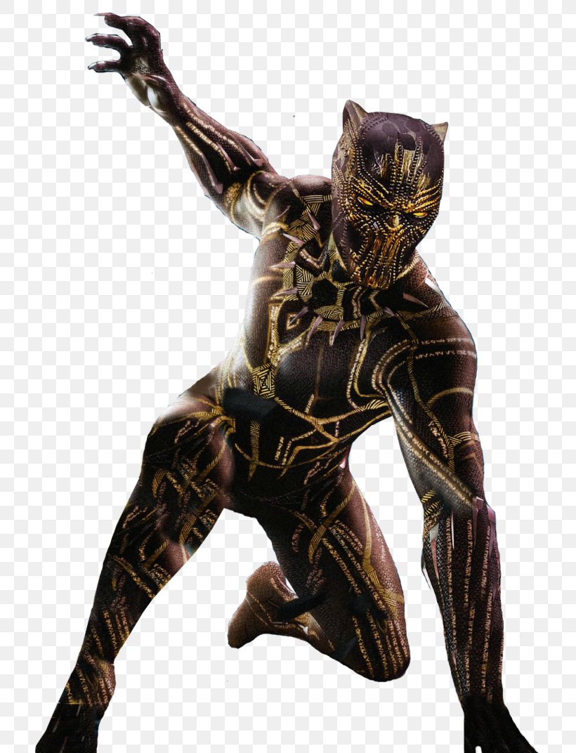 Black Panther Erik Killmonger Marvel Cinematic Universe DeviantArt, PNG, 745x1072px, Black Panther, Art, Artist, Big Cats, Cat Like Mammal Download Free