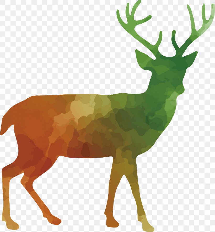 White-tailed Deer Red Deer Reindeer Clip Art, PNG, 1421x1534px, Deer, Antler, Autocad Dxf, Elk, Fauna Download Free