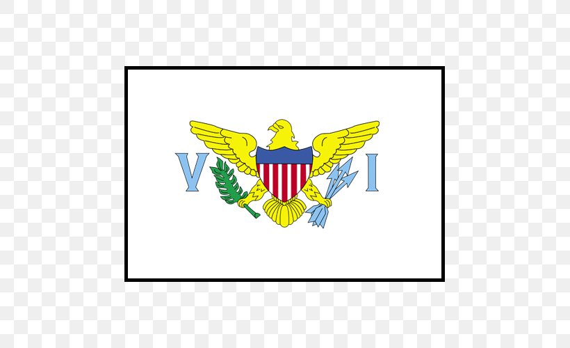 Flag Of The United States Virgin Islands British Virgin Islands Saint John Saint Thomas, PNG, 500x500px, United States, Area, Brand, British Virgin Islands, Flag Download Free