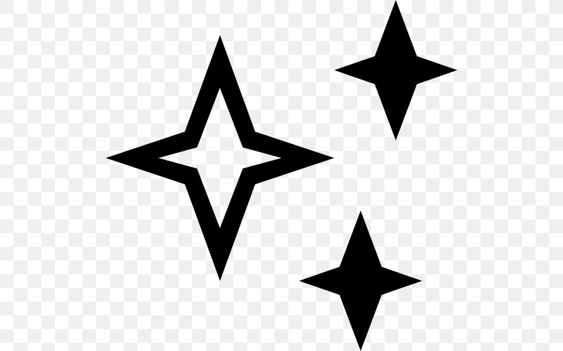 Symbol Clip Art, PNG, 512x512px, Symbol, Black, Black And White, Fivepointed Star, Leaf Download Free
