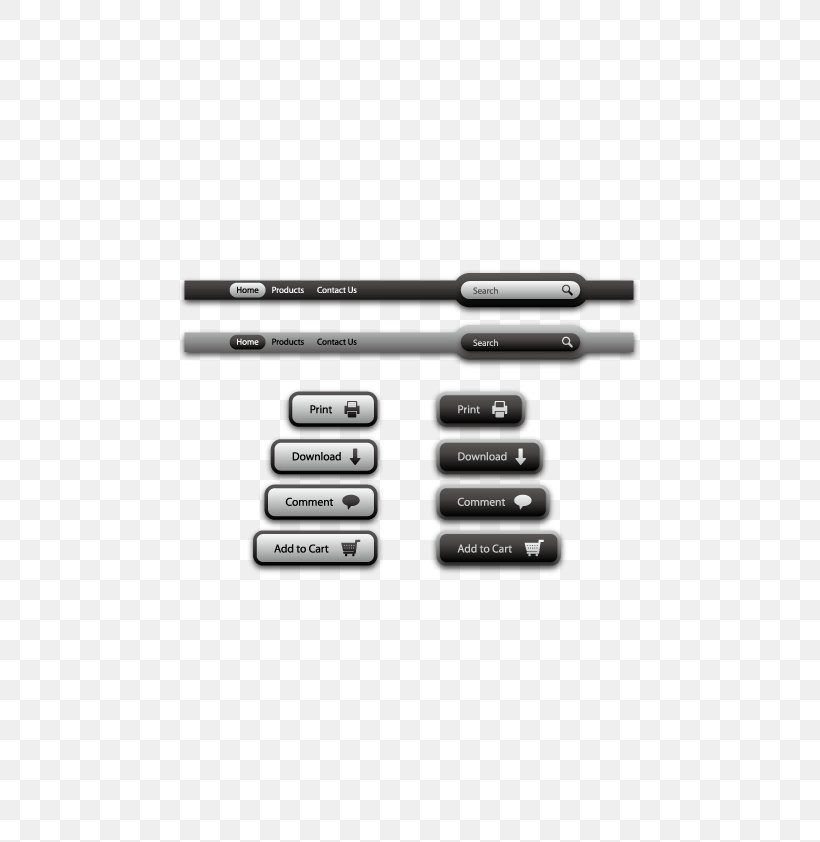 Download Web Page Computer File, PNG, 595x842px, 3d Computer Graphics, Web Page, Black And White, Brand, Button Download Free