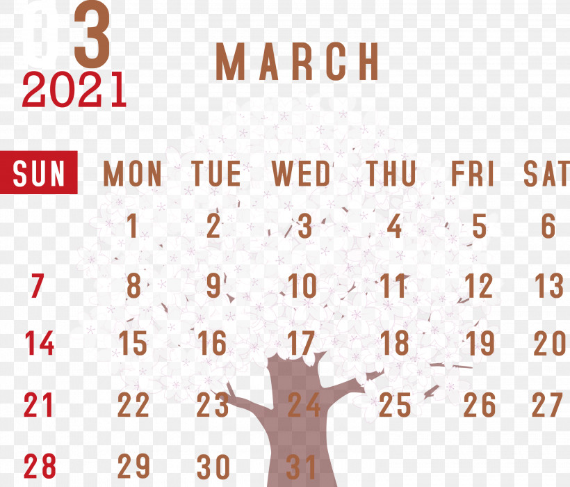 March 2021 Printable Calendar March 2021 Calendar 2021 Calendar, PNG, 3000x2564px, 2021 Calendar, March 2021 Printable Calendar, Calendar System, Geometry, Line Download Free