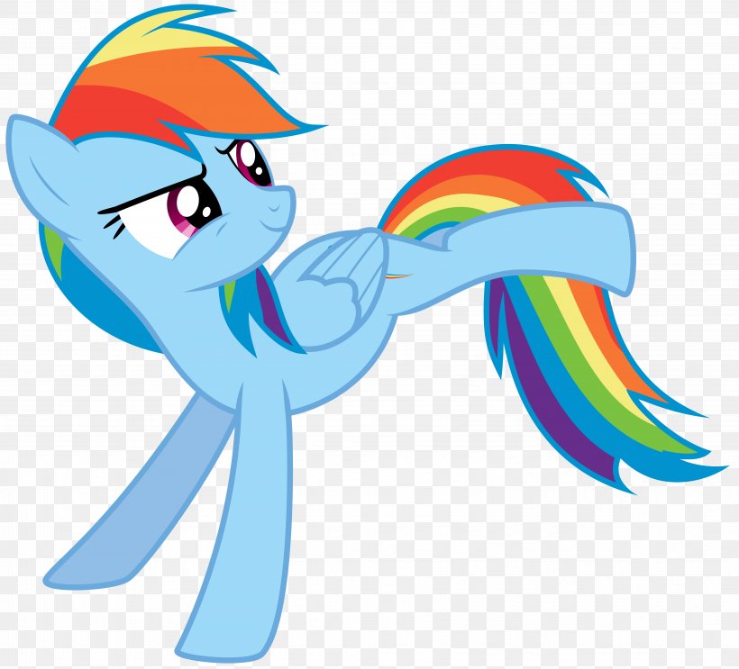 Pony Rainbow Dash Horse Clip Art, PNG, 6621x6000px, Pony, Animal Figure, Art, Artwork, Cartoon Download Free