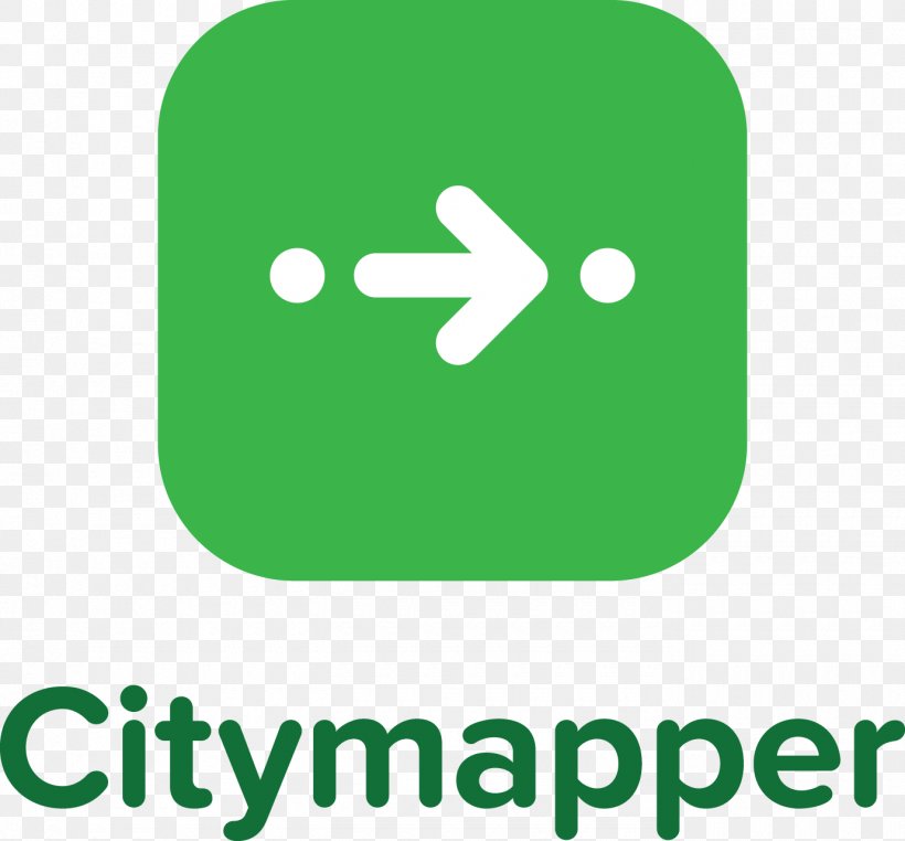 Logo Citymapper Clip Art Mobile App, PNG, 1380x1283px, Logo, Area, Brand, Citymapper, Grass Download Free