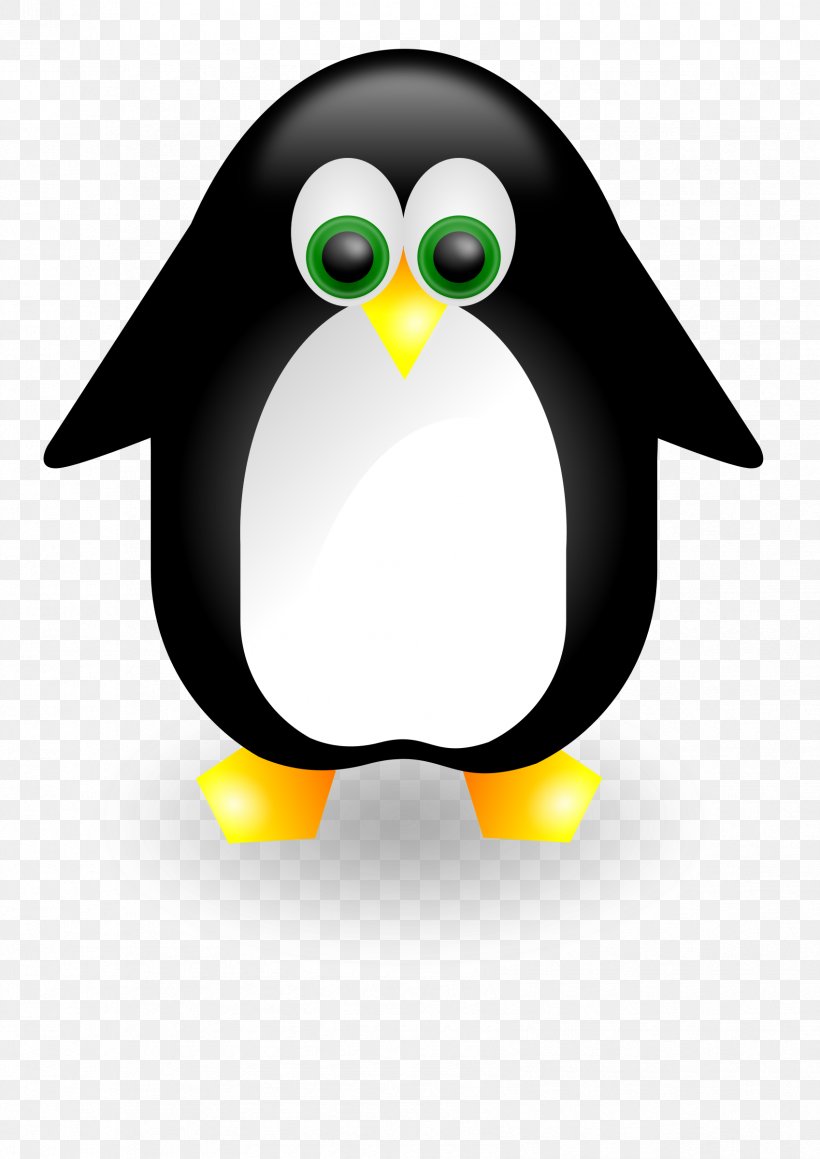 Penguin Linux Clip Art, PNG, 1697x2400px, Penguin, Beak, Bird, Flightless Bird, Linux Download Free