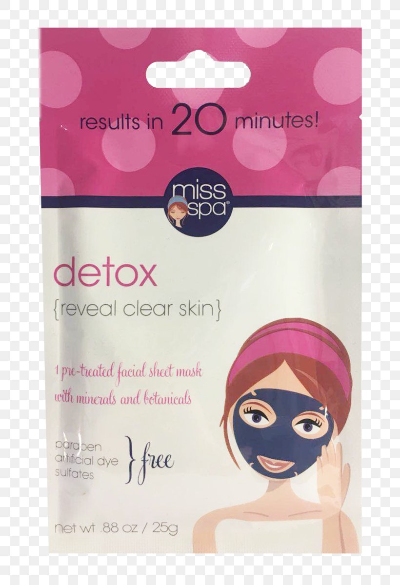 Amazon.com Miss Spa Detox Facial Sheet Mask Miss Spa Exfoliate Facial Sheet Mask, PNG, 800x1200px, Amazoncom, Antiaging Cream, Beauty, Cheek, Cosmetics Download Free
