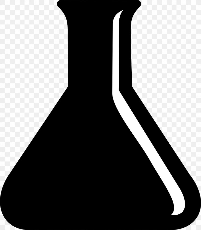 Beaker Laboratory Flasks Chemistry, PNG, 1116x1280px, Beaker, Black, Black And White, Chemistry, Erlenmeyer Flask Download Free