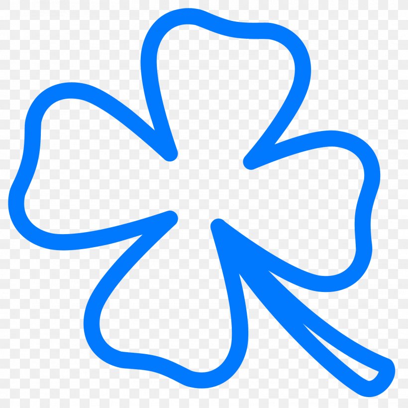 Four-leaf Clover Shamrock, PNG, 1600x1600px, Fourleaf Clover, Area, Body Jewelry, Clover, Electric Blue Download Free
