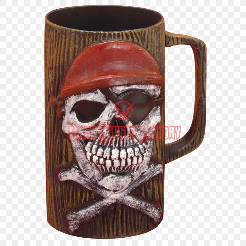 Mug Pirate Cup Beer Glasses Drink, PNG, 850x850px, Mug, Beer, Beer Glasses, Bone, Ceramic Download Free