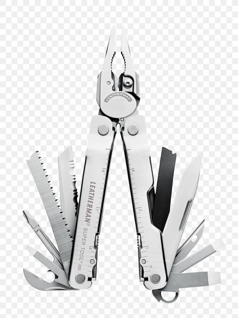 Multi-function Tools & Knives Leatherman SUPER TOOL CO.,LTD. Knife, PNG, 1650x2200px, Multifunction Tools Knives, Black And White, Camping, Company, Diagonal Pliers Download Free