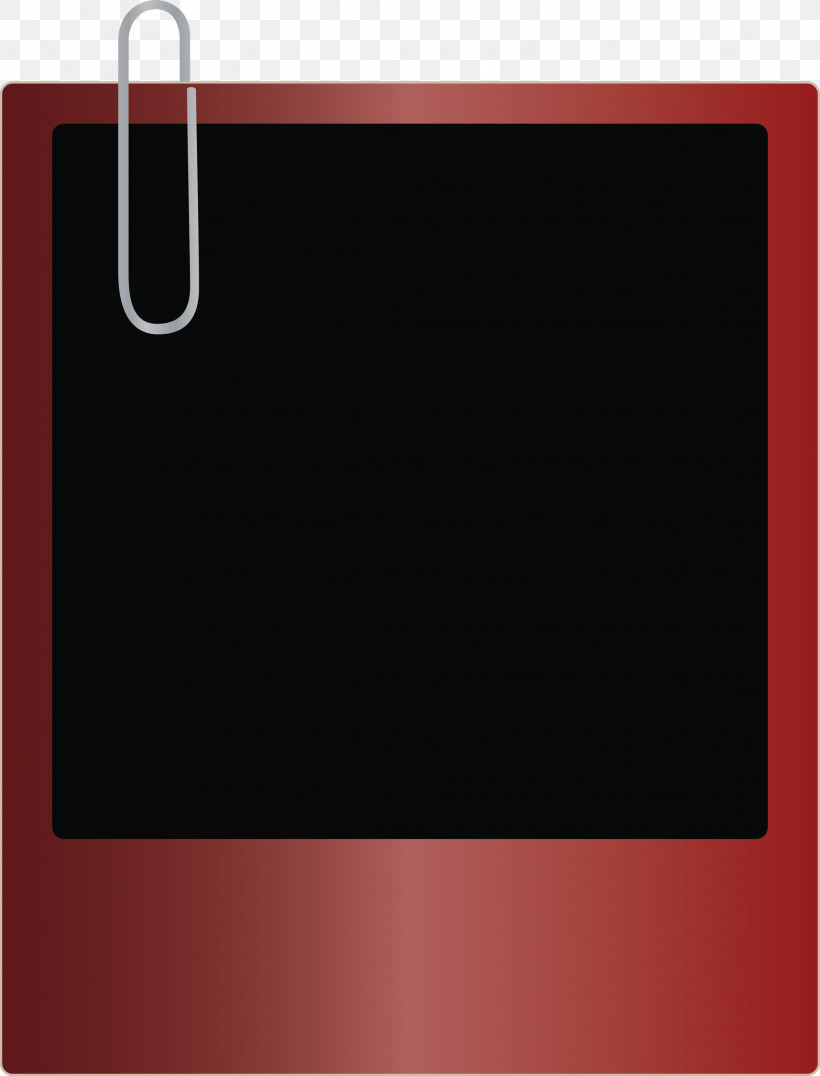 Polaroid Frame, PNG, 2285x3000px, Polaroid Frame, Font Awesome, Logo, Rectangle, Red Download Free