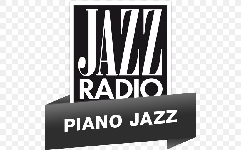 Logo JAZZ RADIO, PNG, 512x512px, Logo, Black And White, Brand, Jazz, Jazz Radio Download Free