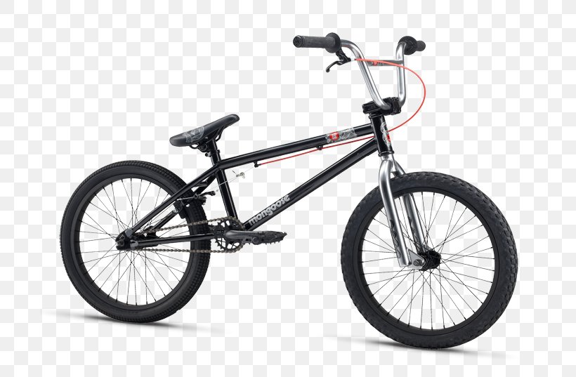 BMX Bike Bicycle Mongoose Freestyle BMX, PNG, 705x537px, Bmx Bike, Automotive Tire, Bicycle, Bicycle Accessory, Bicycle Fork Download Free