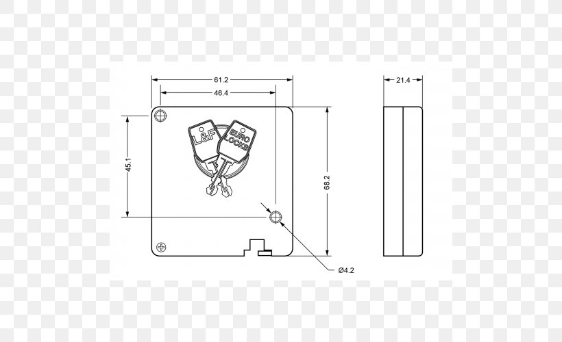 Euro-Locks France Technical Drawing Latch, PNG, 500x500px, Drawing, Access Control, Area, Auto Part, Black And White Download Free