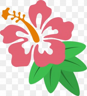 Hibiscus Flower - Hawaiian Hibiscus Drawing Clip Art PNG
