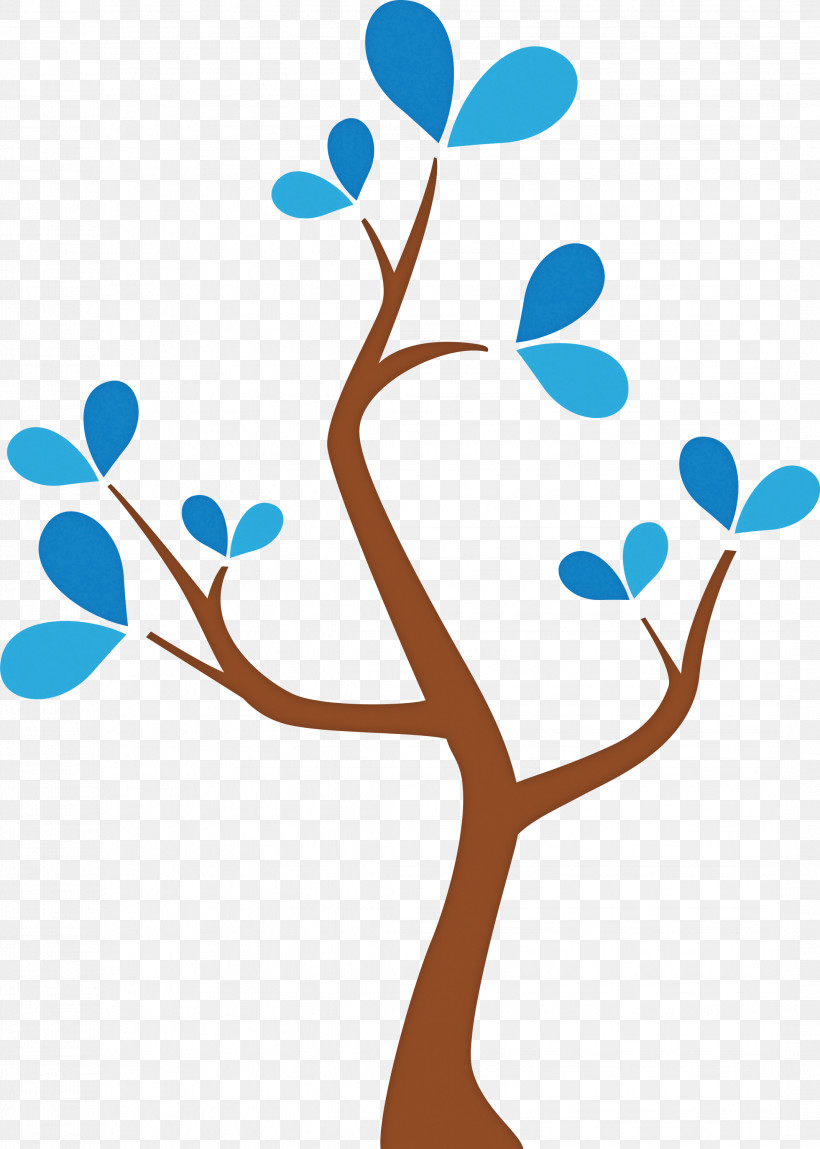 Branch Tree Leaf Wall Sticker Plant, PNG, 2139x2999px, Cartoon Tree, Abstract Tree, Branch, Leaf, Plant Download Free