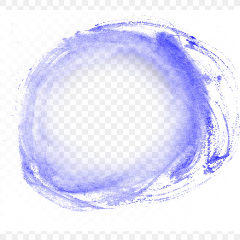 Ink Brush, PNG, 1000x1000px, Ink, Blue, Brush, Electric Blue, Ink Brush Download Free