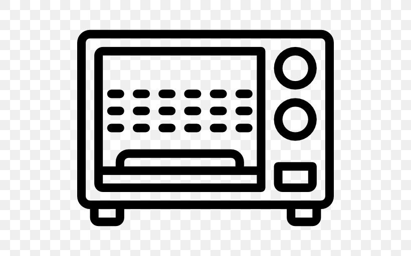Microwave Ovens Kitchen, PNG, 512x512px, Microwave Ovens, Area, Black And White, Food, Home Appliance Download Free