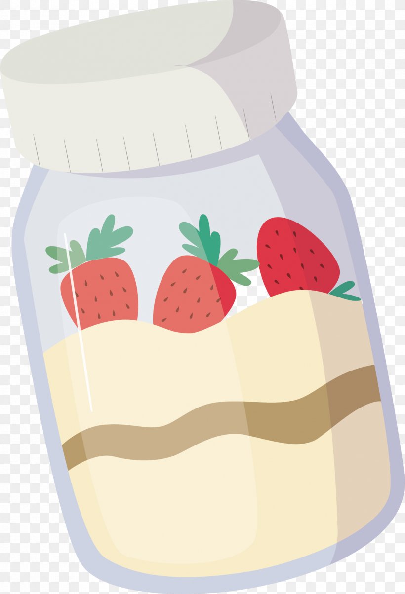 Milk Strawberry Canning Vecteur, PNG, 1323x1943px, Milk, Aedmaasikas, Canning, Conserva, Cream Download Free