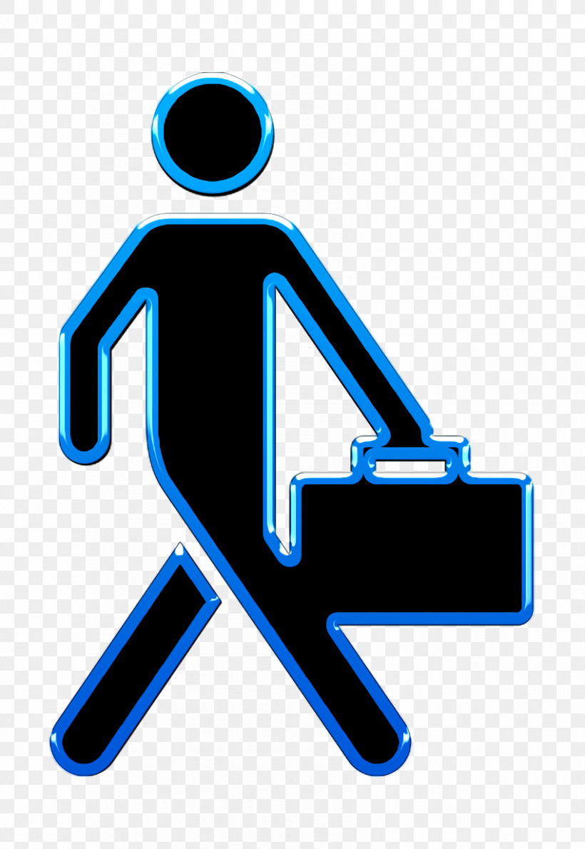 Business Man Walking With Suitcase Icon Businessman Icon People Icon, PNG, 850x1234px, Business Man Walking With Suitcase Icon, Businessman Icon, Geometry, Line, Logo Download Free