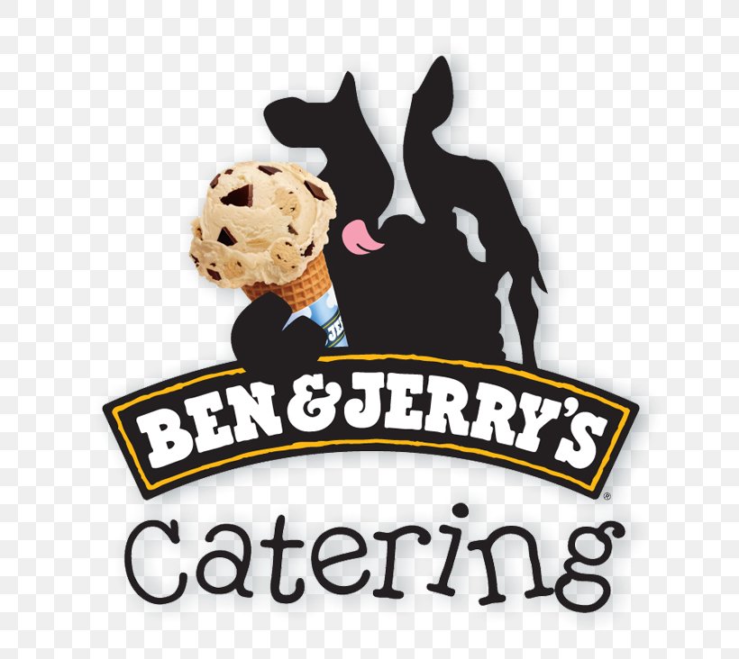 Dog Logo Food Brand Ben & Jerry's, PNG, 715x732px, Watercolor, Cartoon, Flower, Frame, Heart Download Free