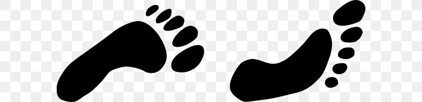 Footprint Bigfoot Clip Art, PNG, 600x199px, Footprint, Bigfoot, Black, Black And White, Brand Download Free