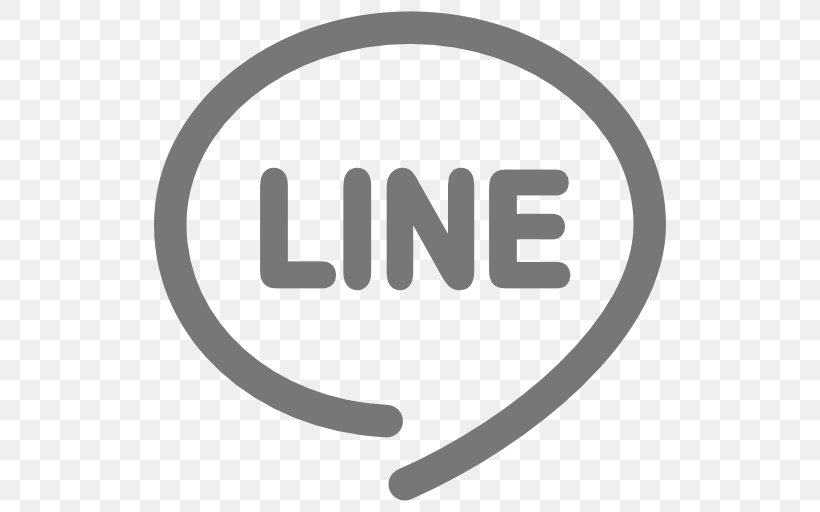 LINE, PNG, 512x512px, Facebook Messenger, Black And White, Brand, Logo, Smile Download Free