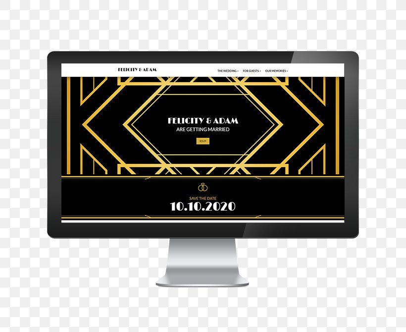 Personal Wedding Website, PNG, 690x670px, Personal Wedding Website, Brand, Computer Monitors, Display Device, Great Gatsby Download Free