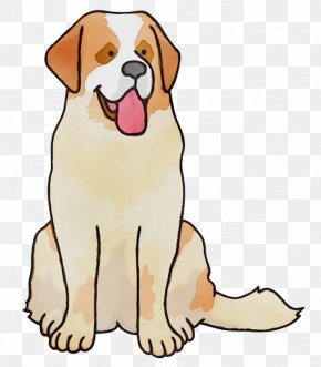 Puppy Love Animal Figure - Watercolor Love PNG