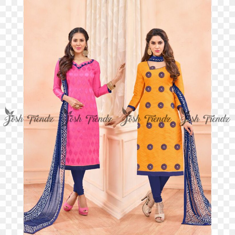 Chanderi Shalwar Kameez Textile Chiffon Jacquard Loom, PNG, 1000x1000px, Chanderi, Chiffon, Churidar, Clothing, Cotton Download Free