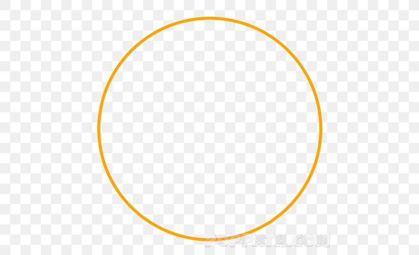 Circle Point Angle Font, PNG, 500x500px, Point, Area, Oval, Yellow Download Free