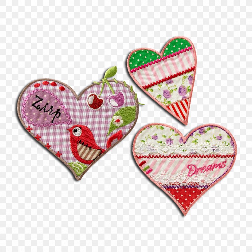 Embroidered Patch Heart Iron-on Appliqué Textile, PNG, 1000x1000px, Embroidered Patch, Applique, Christmas Ornament, Clothing, Green Download Free