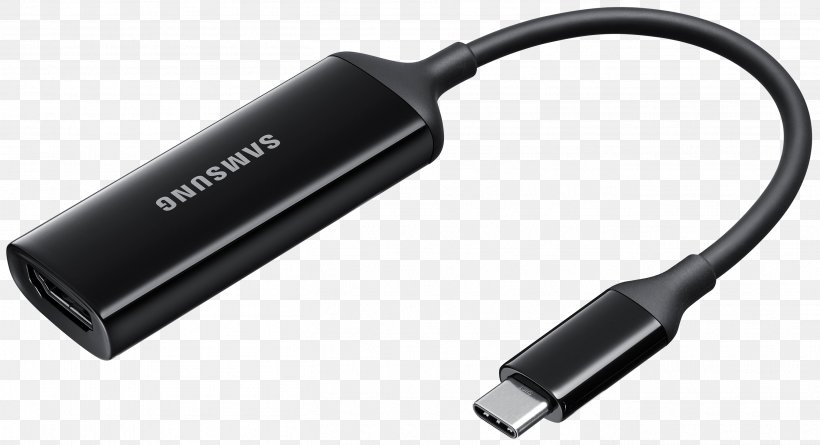 Samsung Galaxy S8 HDMI Adapter USB-C Computer Monitors, PNG, 2711x1474px, 4k Resolution, Samsung Galaxy S8, Adapter, Cable, Computer Monitors Download Free