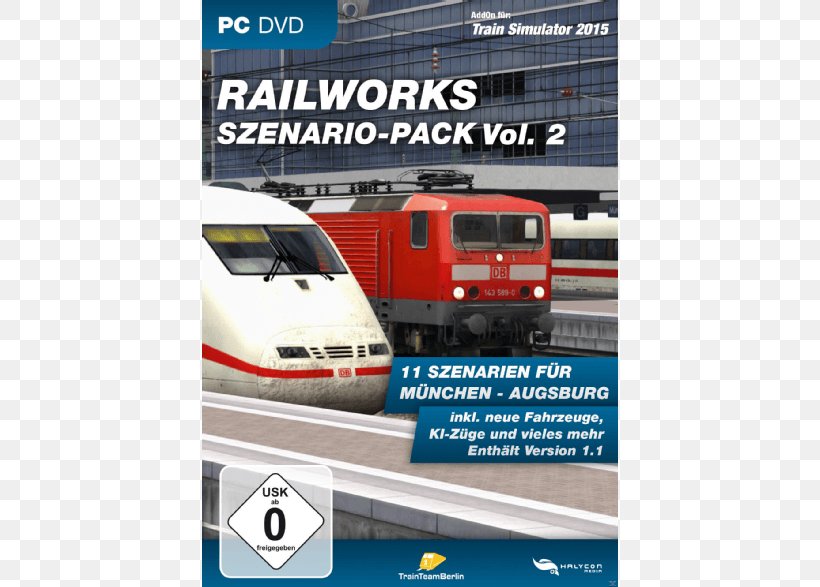 Train Simulator Video Game Railworks Scenery Pack Munich–Augsburg Railway, PNG, 786x587px, Train Simulator, Advertising, Automotive Exterior, Brand, Car Download Free