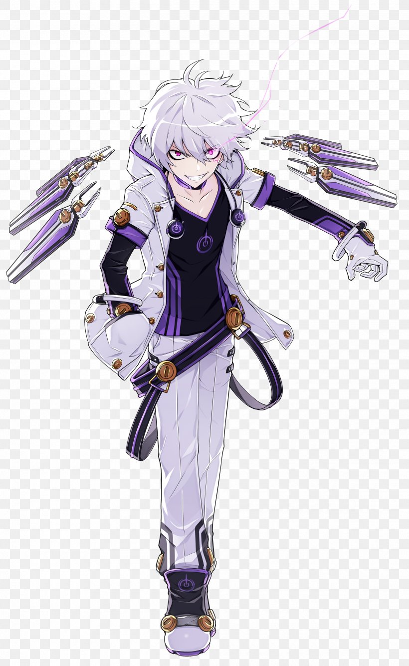Elsword Video Games Elesis Character Massively Multiplayer, PNG, 2430x3955px, Watercolor, Cartoon, Flower, Frame, Heart Download Free
