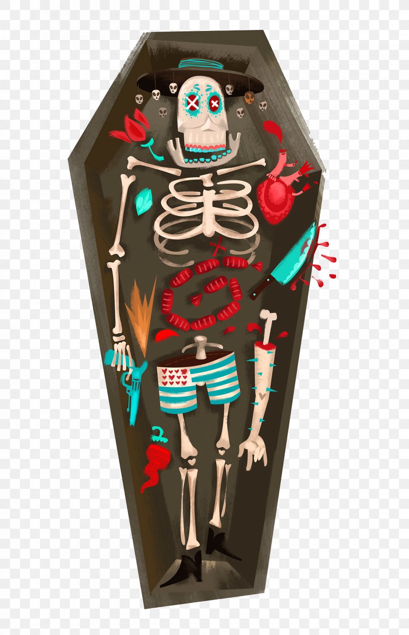 Skeleton Coffin, PNG, 1200x1864px, Skeleton, Cdr, Cemetery, Coffin, Coreldraw Download Free