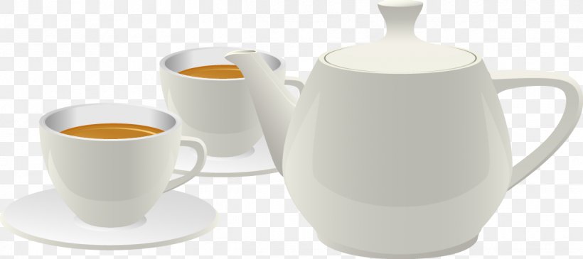 Tea Coffee Cup Kettle Ceramic Mug, PNG, 1244x555px, Tea, Cafe, Ceramic, Coffee Cup, Cup Download Free