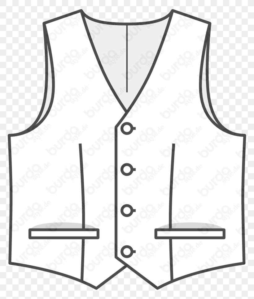 Waistcoat Fashion Shirt Suit Pattern, PNG, 770x967px, Waistcoat, Bermuda Shorts, Black And White, Burda Style, Cardigan Download Free