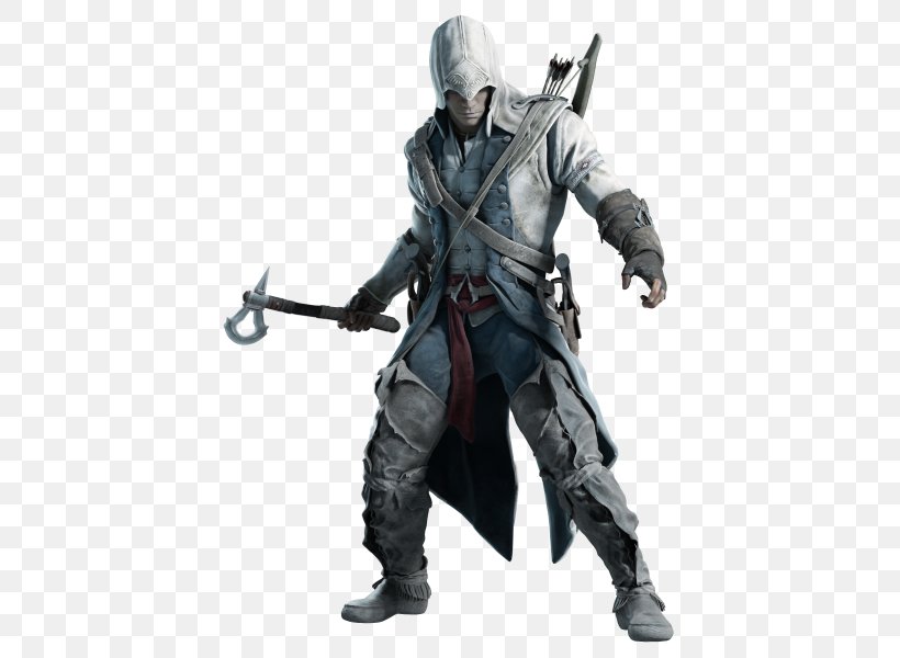 Assassin's Creed III Ezio Auditore Assassin's Creed: Brotherhood Assassin's Creed IV: Black Flag, PNG, 465x600px, Ezio Auditore, Action Figure, Armour, Assassins, Connor Kenway Download Free
