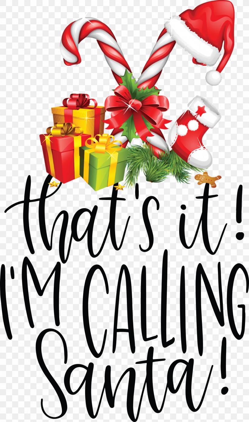 Calling Santa Santa Christmas, PNG, 1772x3000px, Calling Santa, Christmas, Christmas Day, Christmas Ornament, Christmas Ornament M Download Free