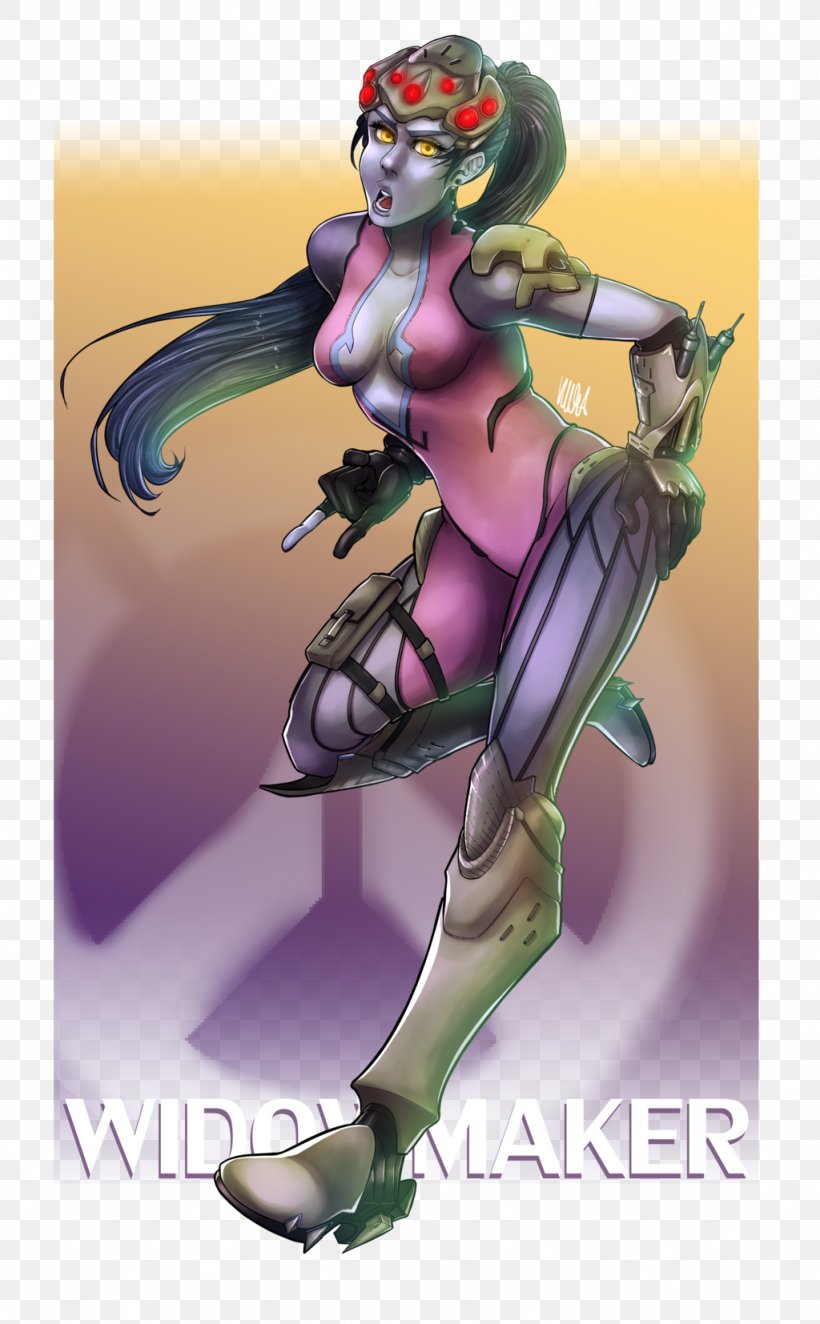 Fan Art DeviantArt Widowmaker, PNG, 1024x1654px, Watercolor, Cartoon, Flower, Frame, Heart Download Free